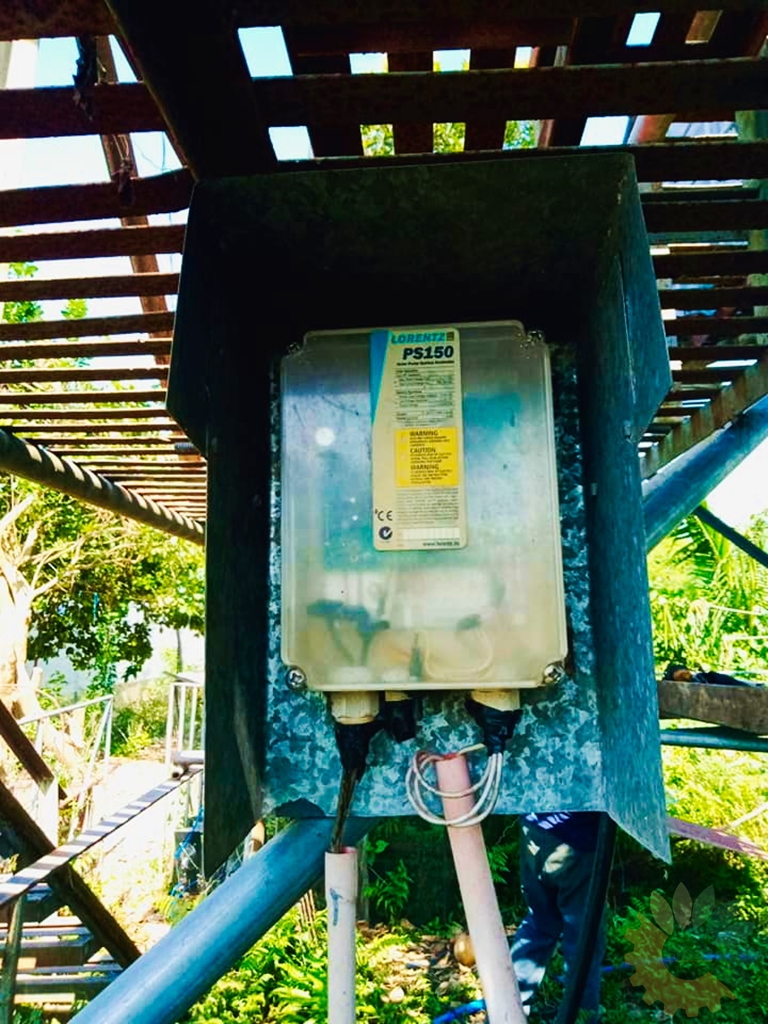 Operation and maintenance of Solar-Powered Drip Irrigation System installed at the Mangarita Organic Farm in Capas, Tarlac in 2013.